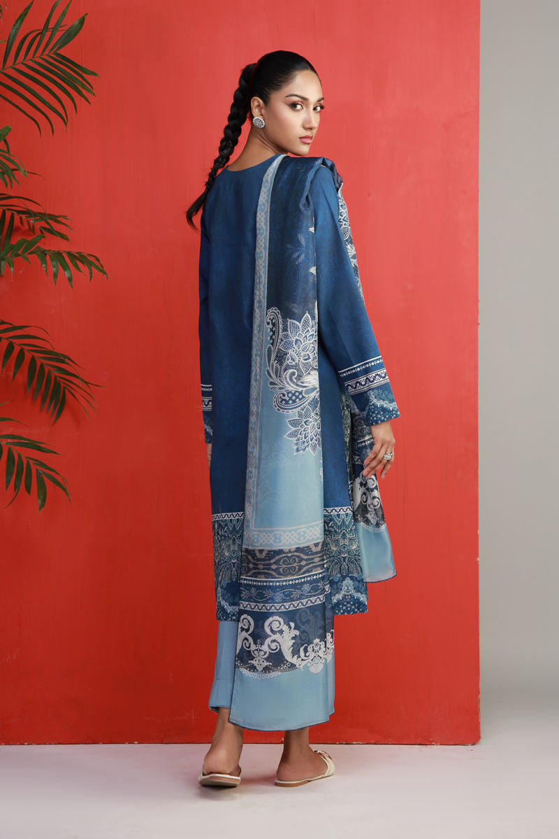 Shamaeel Ansari | Gulrang Lawn | Gulrang-03 by Shamaeel Ansari - Designer Dress  - Type : Ladies Clothes - Available at Libayah - 100% Original 