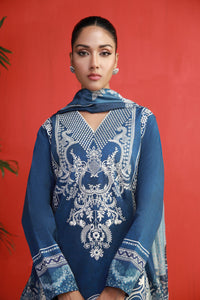 Shamaeel Ansari | Gulrang Lawn | Gulrang-03 by Shamaeel Ansari - Designer Dress  - Type : Ladies Clothes - Available at Libayah - 100% Original 