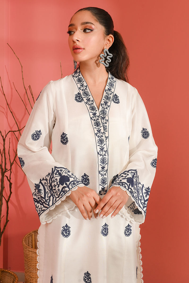 Ansab Jahangir | Luxury Silk Pret | CALISTA by Ansab Jahangir - Designer Dress - Type: Ladies Clothes - Available at Libayah - 100% Original