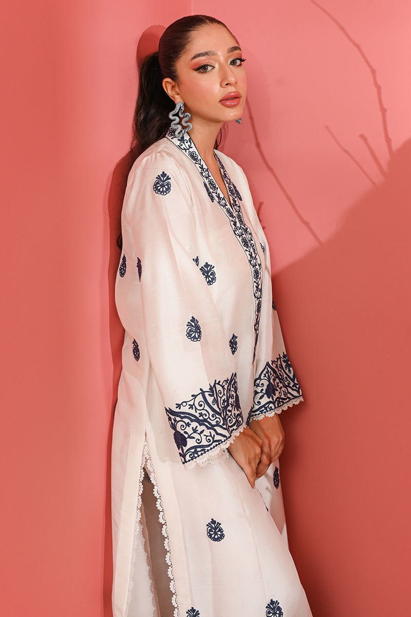 Ansab Jahangir | Luxury Silk Pret | CALISTA by Ansab Jahangir - Designer Dress - Type: Ladies Clothes - Available at Libayah - 100% Original