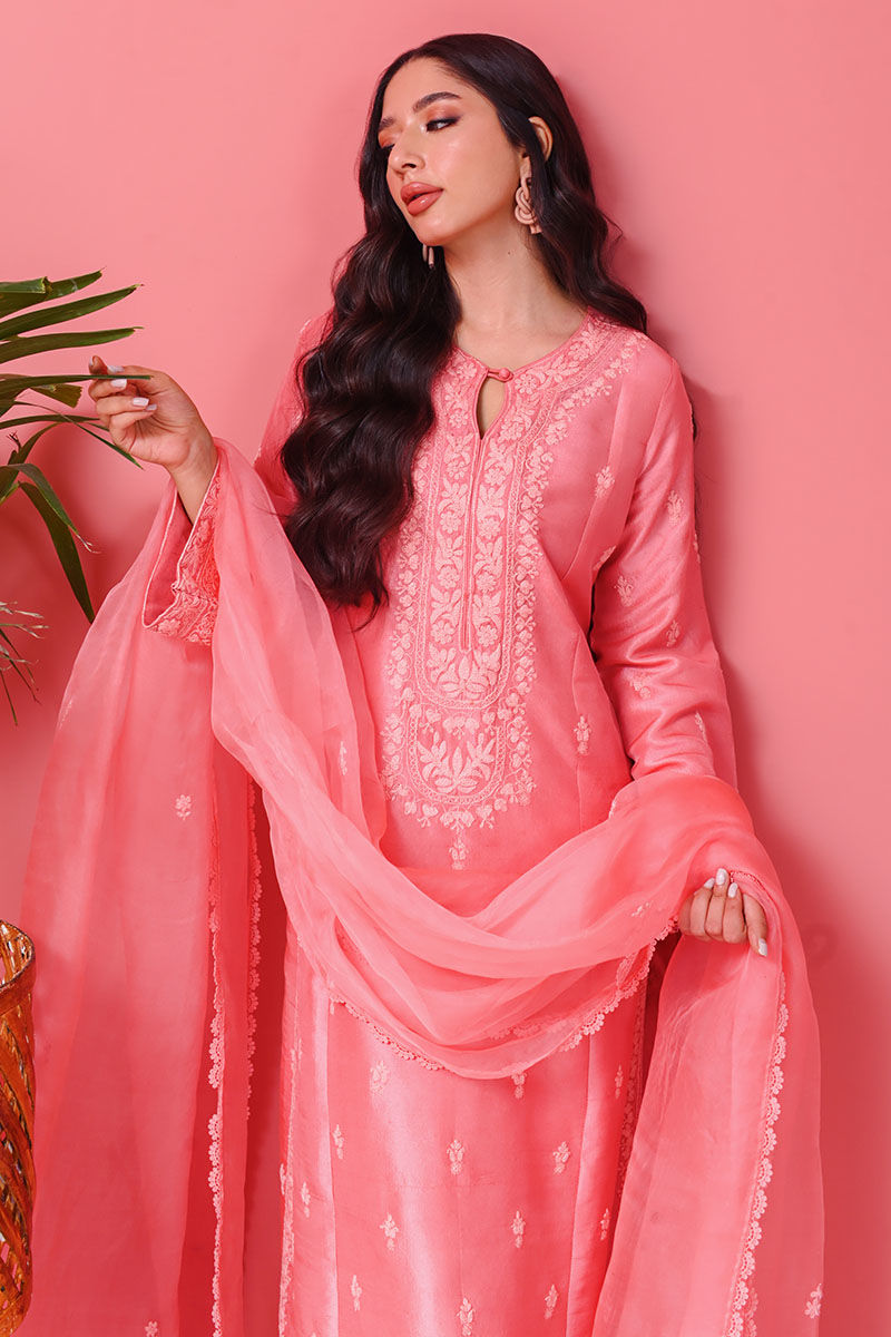 Ansab Jahangir | Luxury Silk Pret | AZALEA by Ansab Jahangir - Designer Dress - Type: Ladies Clothes - Available at Libayah - 100% Original