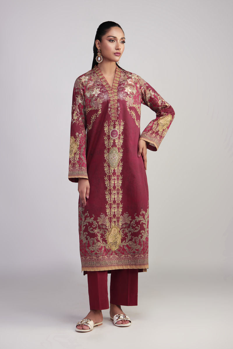 Shamaeel Ansari | Gulrang Lawn | Gulrang-05 by Shamaeel Ansari - Designer Dress  - Type : Ladies Clothes - Available at Libayah - 100% Original 