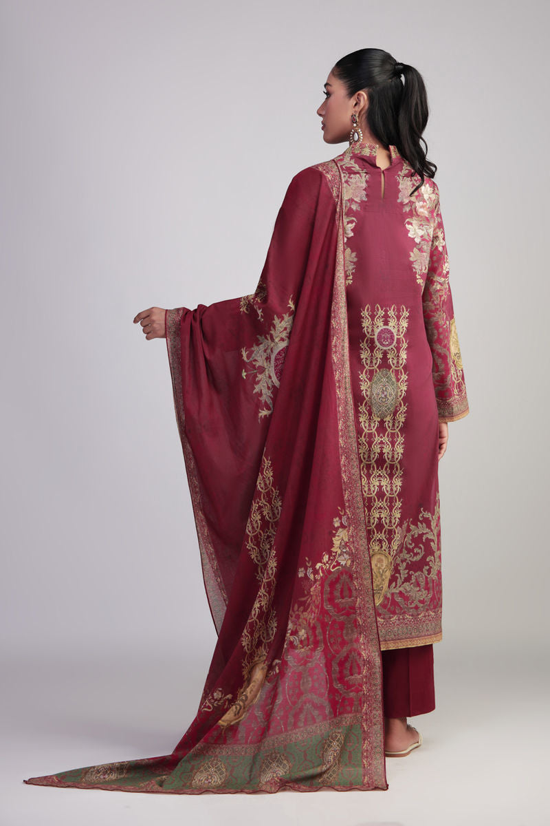 Shamaeel Ansari | Gulrang Lawn | Gulrang-05 by Shamaeel Ansari - Designer Dress  - Type : Ladies Clothes - Available at Libayah - 100% Original 