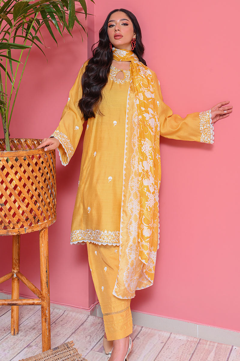 Ansab Jahangir | Luxury Silk Pret | DHALIA by Ansab Jahangir - Designer Dress - Type: Ladies Clothes - Available at Libayah - 100% Original