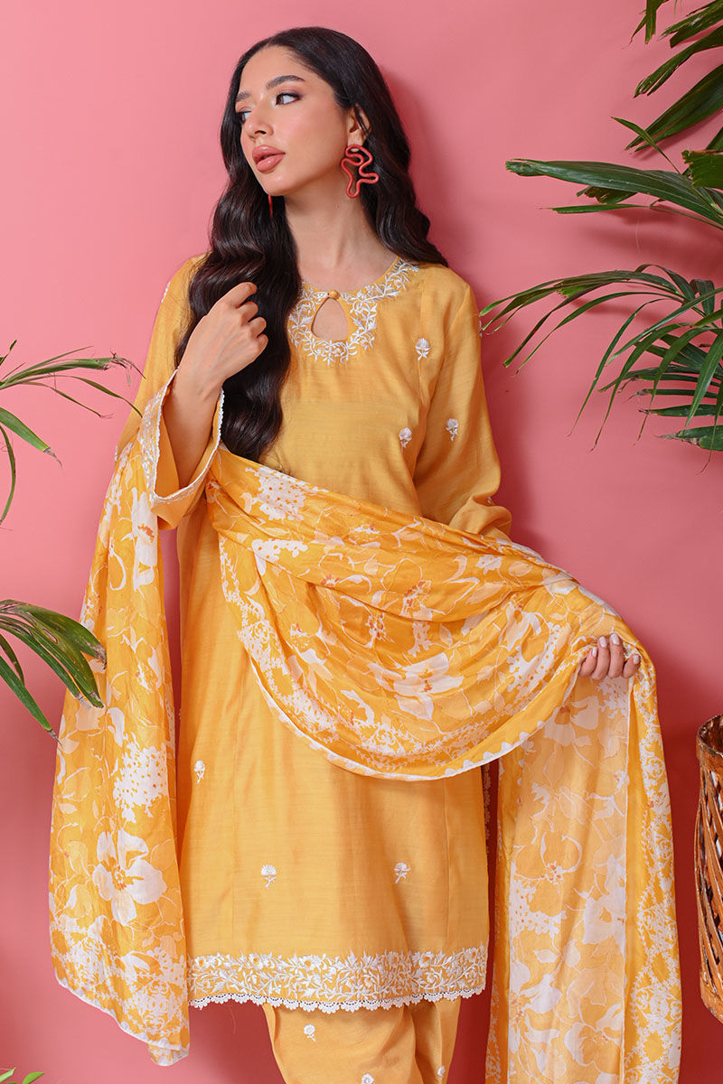 Ansab Jahangir | Luxury Silk Pret | DHALIA by Ansab Jahangir - Designer Dress - Type: Ladies Clothes - Available at Libayah - 100% Original