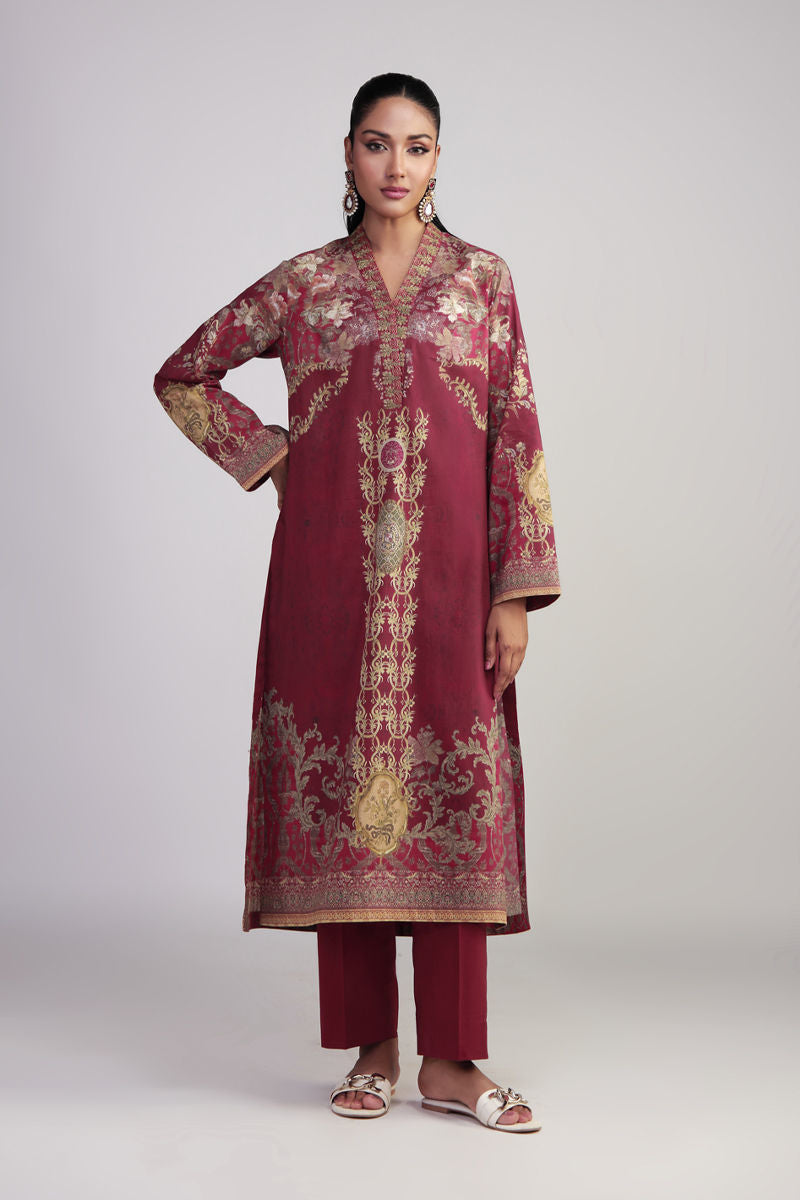 Shamaeel Ansari | Gulrang Lawn | Gulrang-05 by Shamaeel Ansari - Designer Dress  - Type : Ladies Clothes - Available at Libayah - 100% Original 