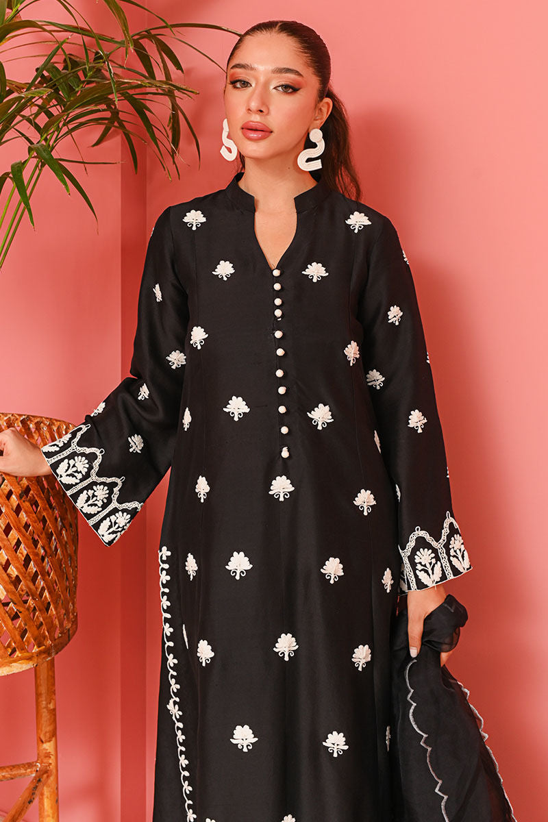 Ansab Jahangir | Luxury Silk Pret | AYLA by Ansab Jahangir - Designer Dress - Type: Ladies Clothes - Available at Libayah - 100% Original