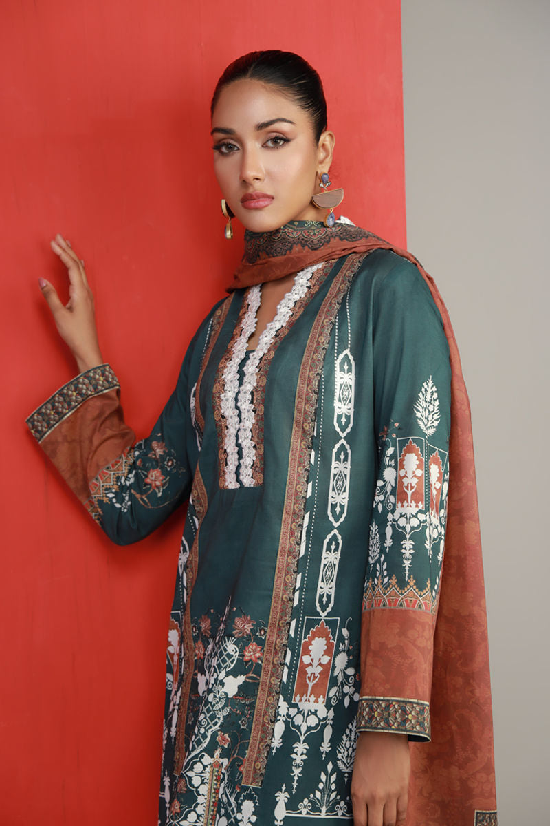 Shamaeel Ansari | Gulrang Lawn | Gulrang-06 by SHA - Designer Dress  - Type : Ladies Clothes - Available at Libayah - 100% Original 