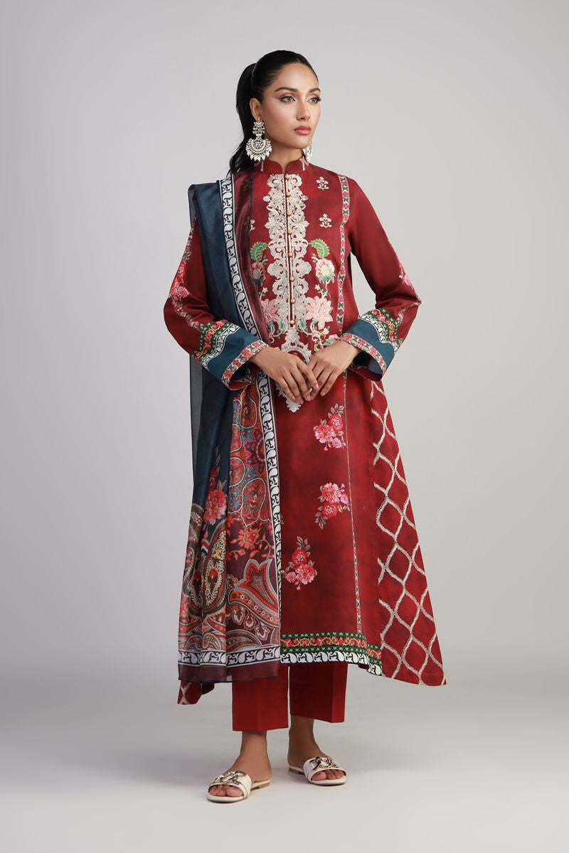 Shamaeel Ansari | Gulrang Lawn | Gulrang-07 by Shamaeel Ansari - Designer Dress  - Type : Ladies Clothes - Available at Libayah - 100% Original 