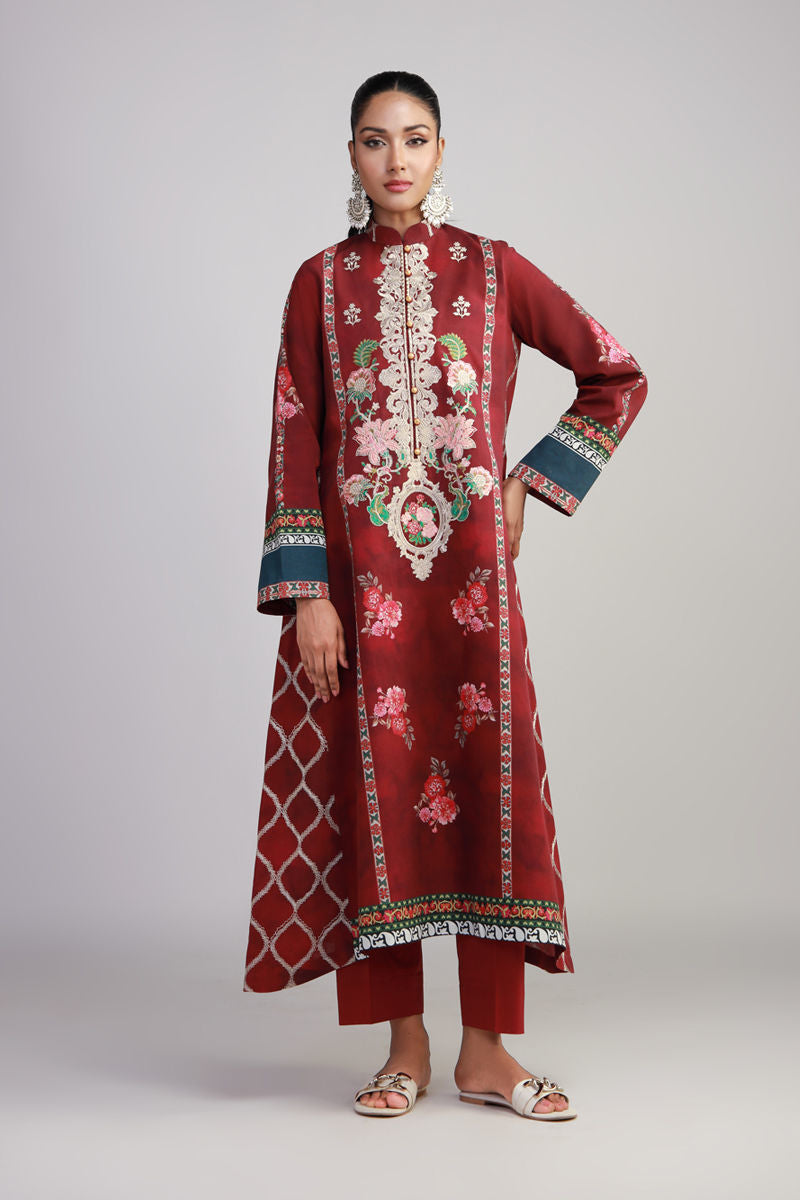 Shamaeel Ansari | Gulrang Lawn | Gulrang-07 by Shamaeel Ansari - Designer Dress  - Type : Ladies Clothes - Available at Libayah - 100% Original 
