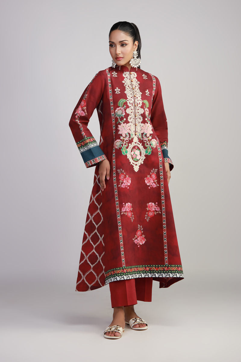 Shamaeel Ansari | Gulrang Lawn | Gulrang-07 by Shamaeel Ansari - Designer Dress  - Type : Ladies Clothes - Available at Libayah - 100% Original 