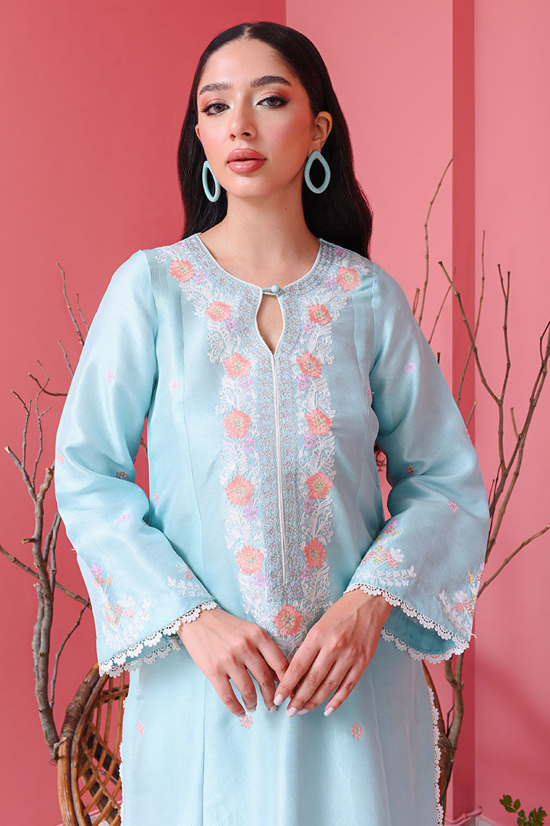 Ansab Jahangir | Luxury Silk Pret | VERONICA by Ansab Jahangir - Designer Dress - Type: Ladies Clothes - Available at Libayah - 100% Original