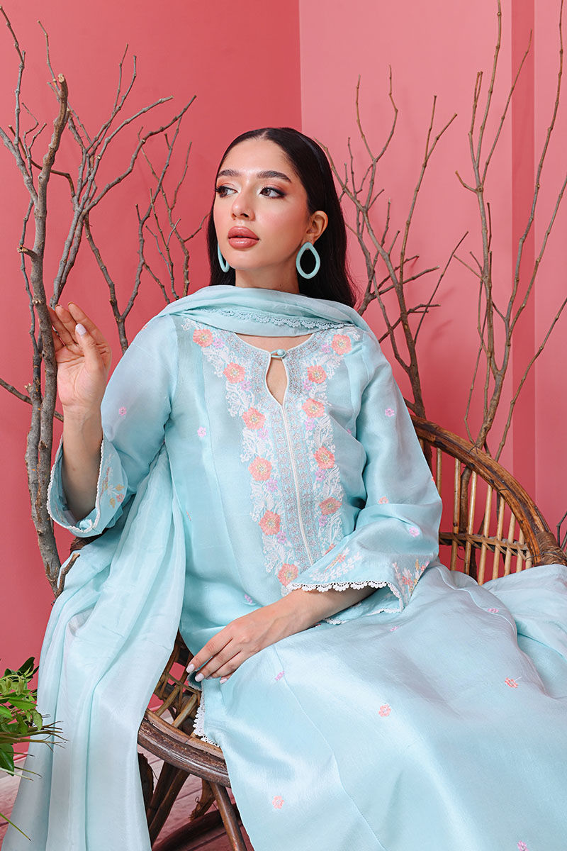 Ansab Jahangir | Luxury Silk Pret | VERONICA by Ansab Jahangir - Designer Dress - Type: Ladies Clothes - Available at Libayah - 100% Original