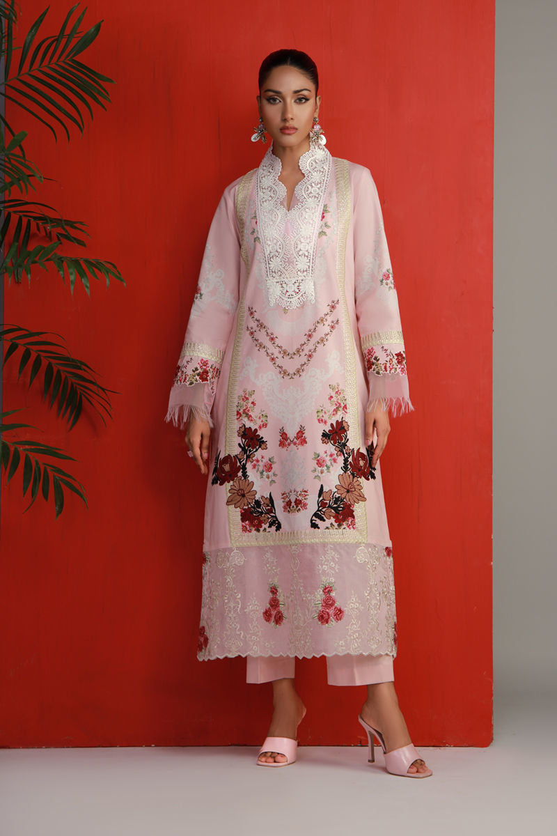 Shamaeel Ansari | Gulrang Lawn | Gulrang-08 by Shamaeel Ansari - Designer Dress  - Type : Ladies Clothes - Available at Libayah - 100% Original 