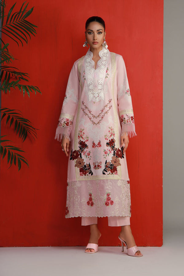 Shamaeel Ansari | Gulrang Lawn | Gulrang-08 by Shamaeel Ansari - Designer Dress  - Type : Ladies Clothes - Available at Libayah - 100% Original 
