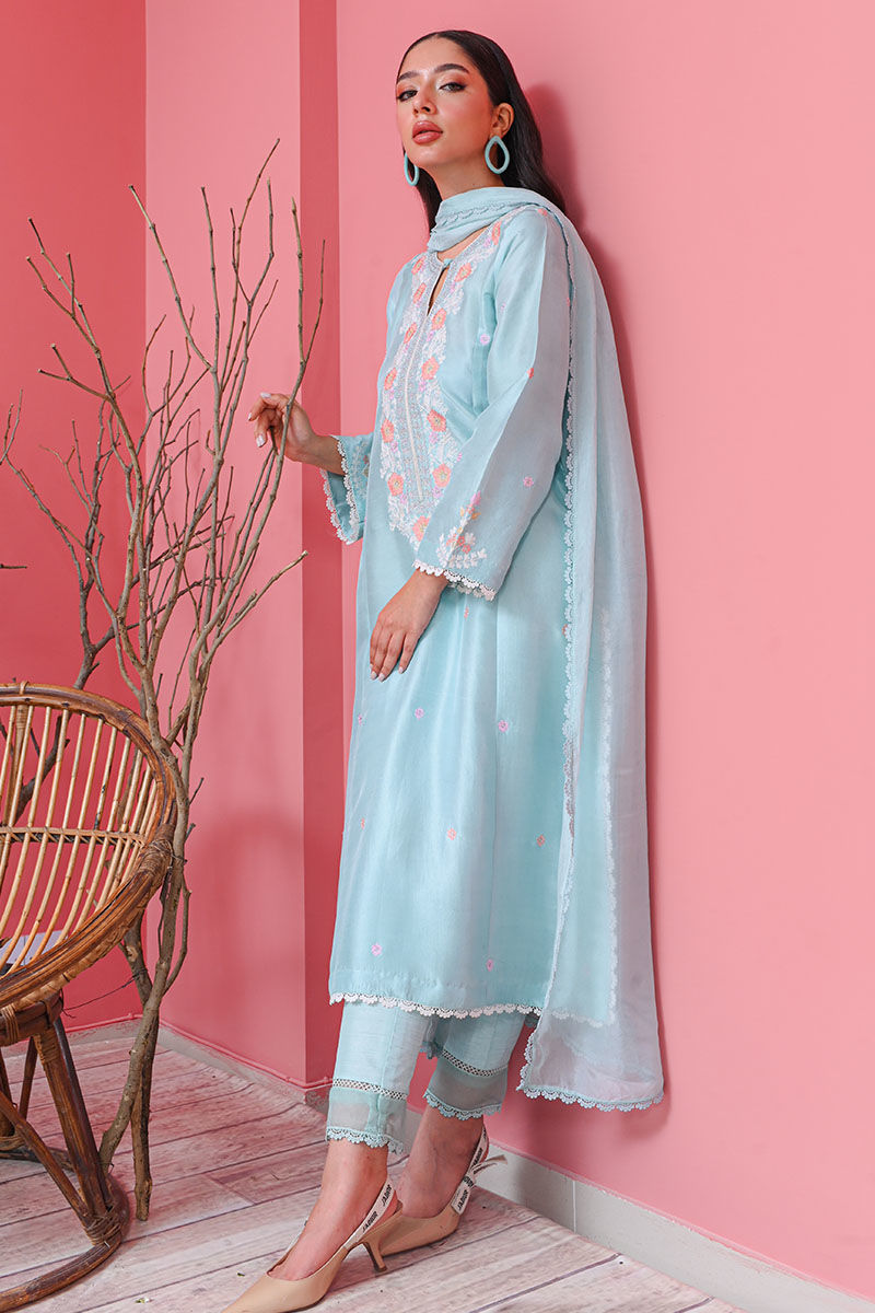 Ansab Jahangir | Luxury Silk Pret | VERONICA by Ansab Jahangir - Designer Dress - Type: Ladies Clothes - Available at Libayah - 100% Original