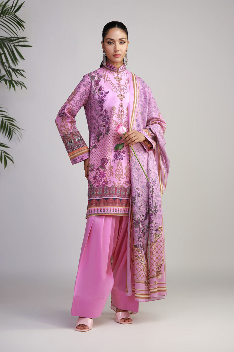 Shamaeel Ansari | Gulrang Lawn |Gulrang-09 by Shamaeel Ansari - Designer Dress  - Type : Ladies Clothes - Available at Libayah - 100% Original 
