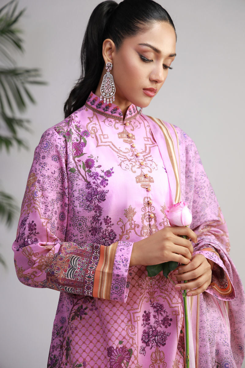 Shamaeel Ansari | Gulrang Lawn |Gulrang-09 by Shamaeel Ansari - Designer Dress  - Type : Ladies Clothes - Available at Libayah - 100% Original 