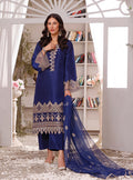 Zainab Chottani | Luxury Pret | BLUE IRIZ by Zainab Chottani - Designer Dress - Type: Ladies Clothes - Available at Libayah - 100% Original