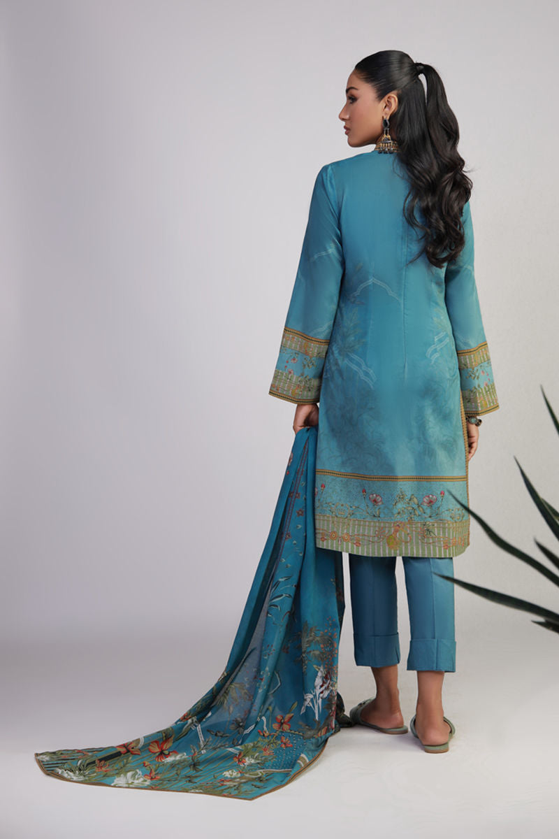 Shamaeel Ansari | Gulrang Lawn | Gulrang-11 by Shamaeel Ansari - Designer Dress  - Type : Ladies Clothes - Available at Libayah - 100% Original 