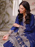 Zainab Chottani | Luxury Pret | BLUE IRIZ by Zainab Chottani - Designer Dress - Type: Ladies Clothes - Available at Libayah - 100% Original