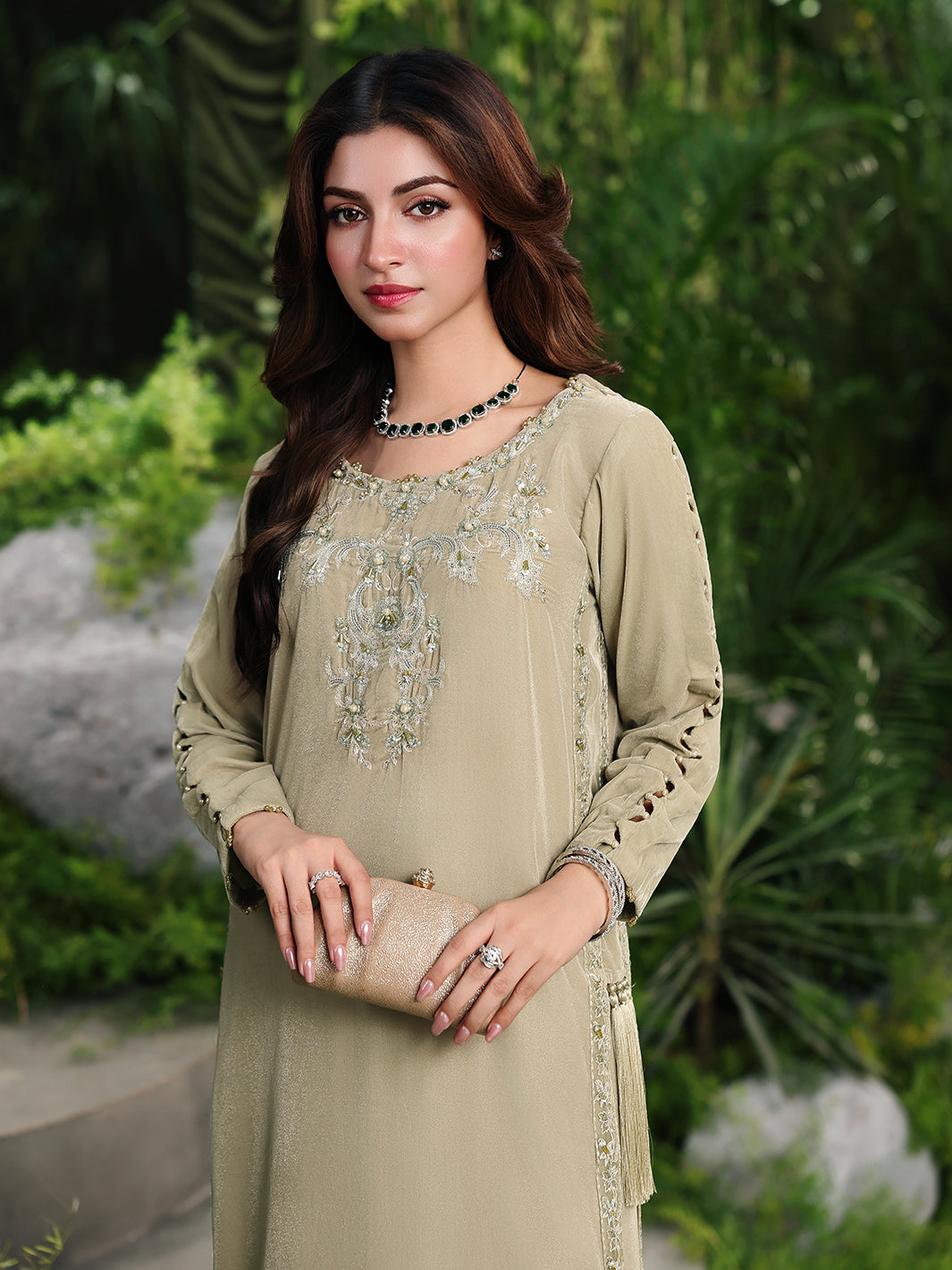 Ain | Twilight The Velvet Edit | AN-186 by Ain - Designer Dress  - Type : Ladies Clothes - Available at Libayah - 100% Original 