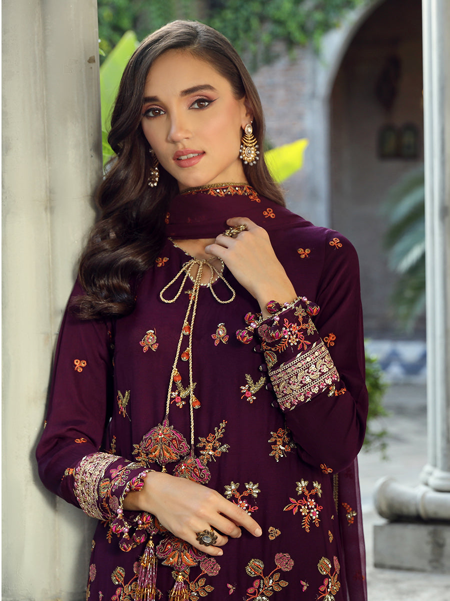 Salitex | Raaya Chiffon 24 | M10 by Salitex - Designer Dress - Type: Formal - Available at Libayah - 100% Original