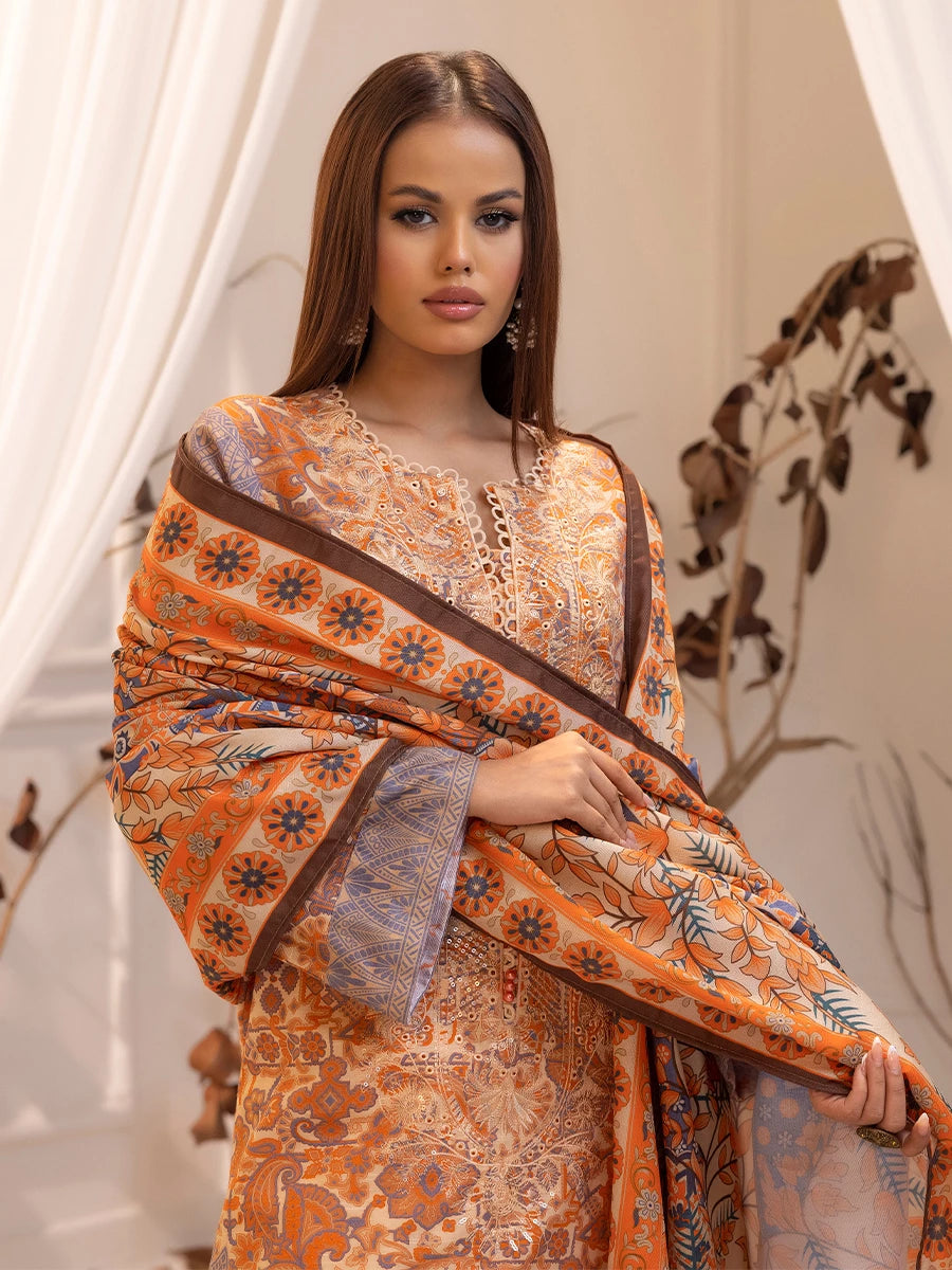 Salitex | Khaddar 24 |  K-02 by Salitex - Designer Dress - Type: Ladies Clothes - Available at Libayah - 100% Original