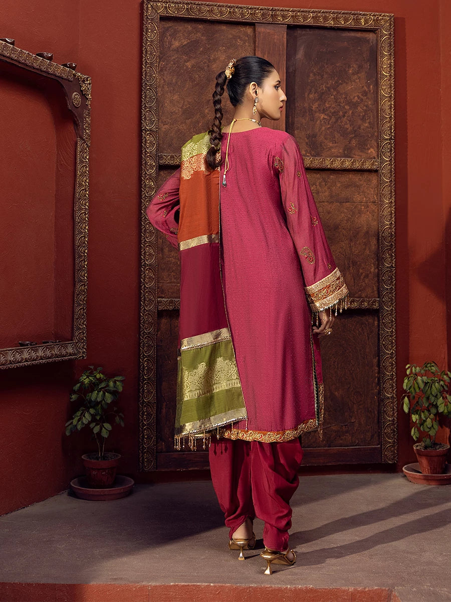 Salitex | Signature Festive Chiffon | SUNW6JI017UT by Salitex - Designer Dress - Type: Ladies Clothes - Available at Libayah - 100% Original