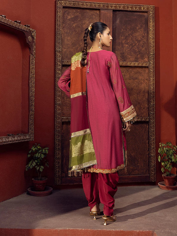 Salitex | Signature Festive Chiffon | SUNW6JI017UT by Salitex - Designer Dress - Type: Ladies Clothes - Available at Libayah - 100% Original