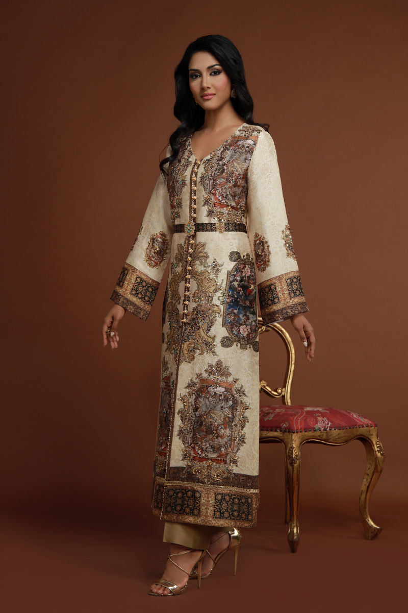 Shamaeel ansari | Flora Belle|FLORA-07 by Shamaeel Ansari - Designer Dress  - Type : Ladies Clothes - Available at Libayah - 100% Original 