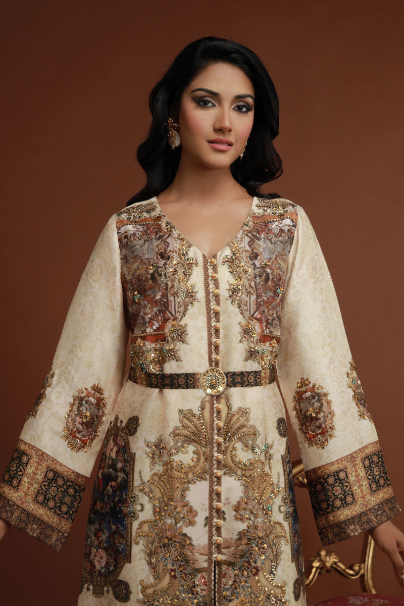 Shamaeel ansari | Flora Belle|FLORA-07 by Shamaeel Ansari - Designer Dress  - Type : Ladies Clothes - Available at Libayah - 100% Original 