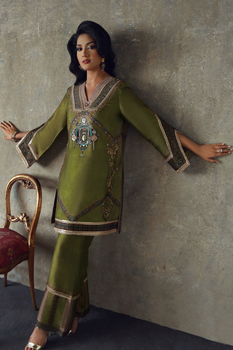 Shamaeel ansari | Flora Belle|FLORA- 05 by Shamaeel Ansari - Designer Dress  - Type : Ladies Clothes - Available at Libayah - 100% Original 