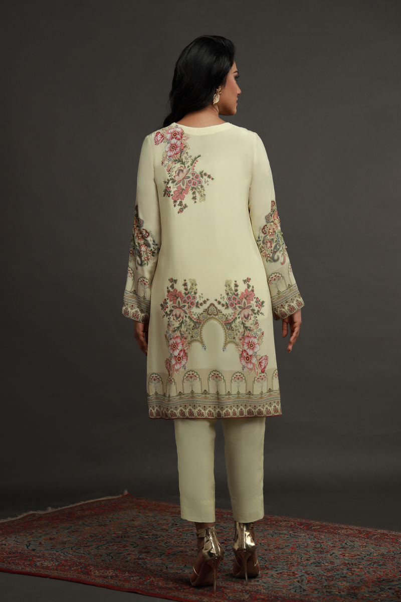 Shamaeel ansari | Flora Belle |Flora-02 by Shamaeel Ansari - Designer Dress  - Type : Ladies Clothes - Available at Libayah - 100% Original 