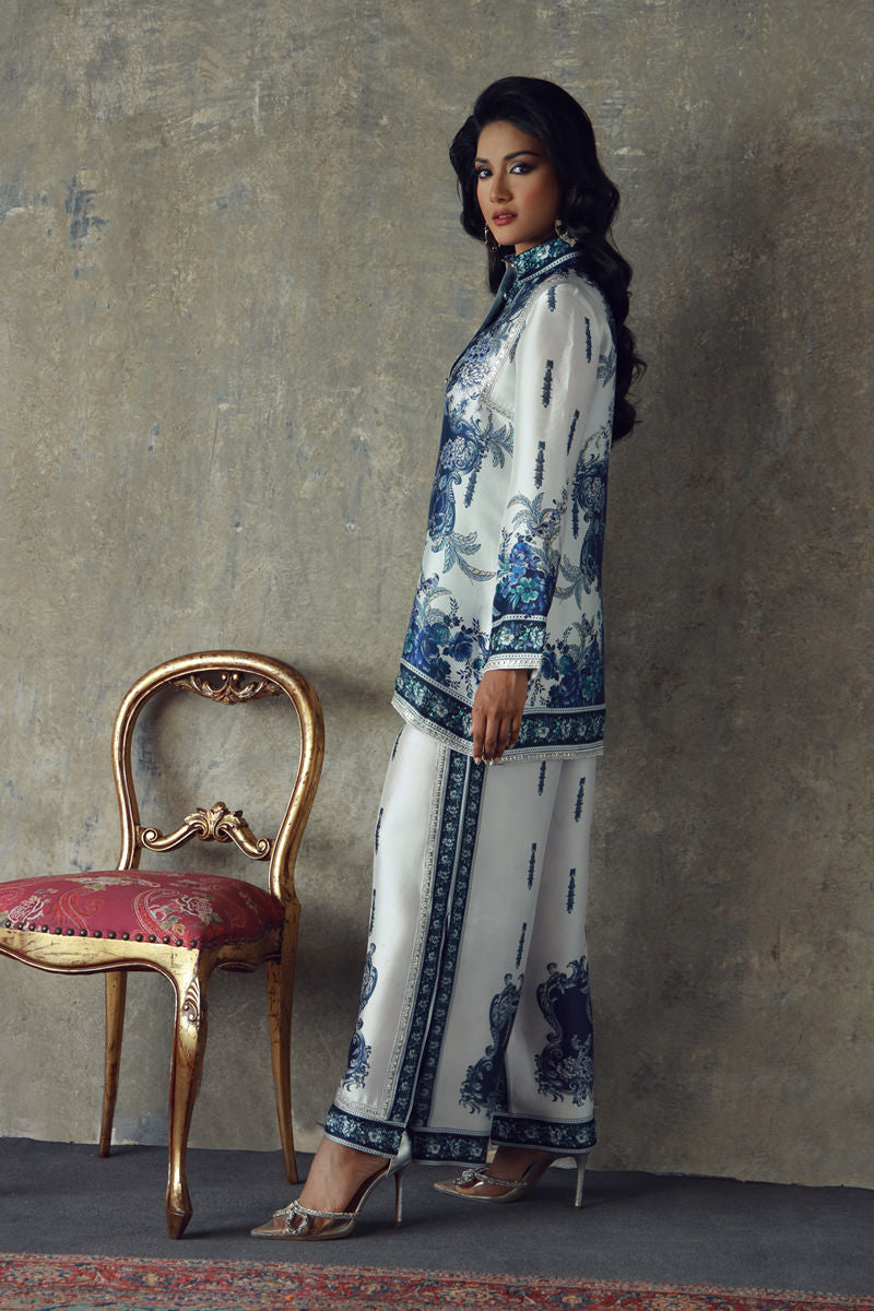 Shamaeel ansari | Flora Belle |Flora-01 by Shamaeel Ansari - Designer Dress  - Type : Ladies Clothes - Available at Libayah - 100% Original 