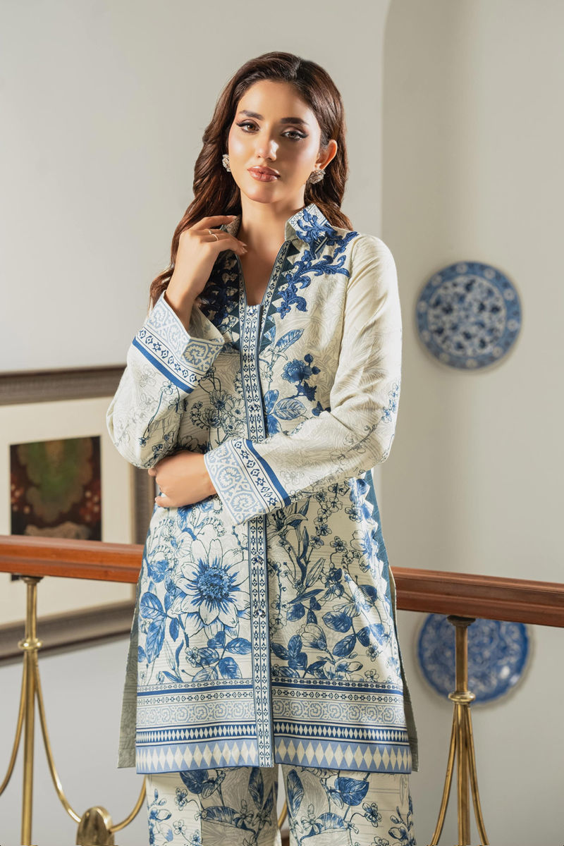 Shamaeel Ansari | Essentials 25 | ECK-28 by Shamaeel Ansari - Designer Dress  - Type : Ladies Clothes - Available at Libayah - 100% Original 