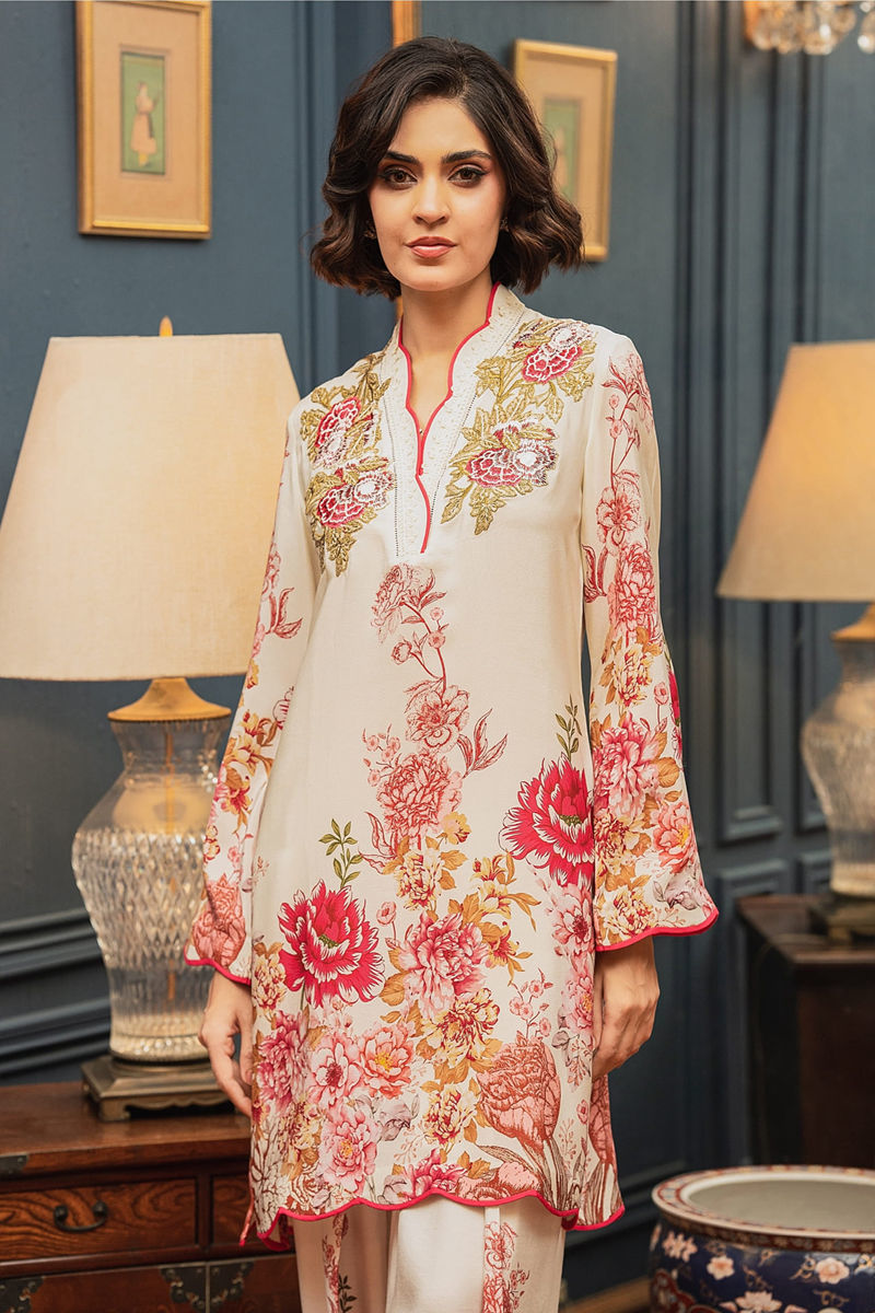 Shamaeel Ansari | Essentials 25 | ECK-33 by Shamaeel Ansari - Designer Dress  - Type : Ladies Clothes - Available at Libayah - 100% Original 