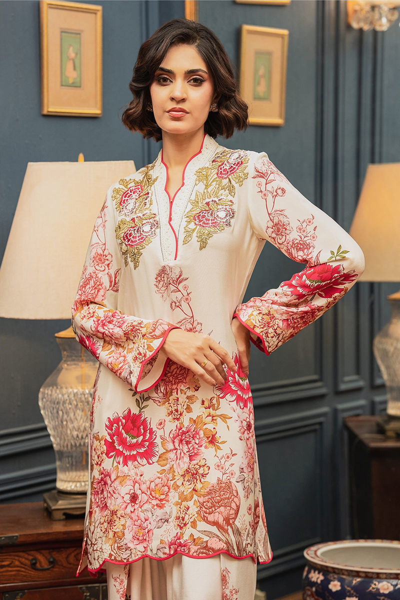 Shamaeel Ansari | Essentials 25 | ECK-33 by Shamaeel Ansari - Designer Dress  - Type : Ladies Clothes - Available at Libayah - 100% Original 