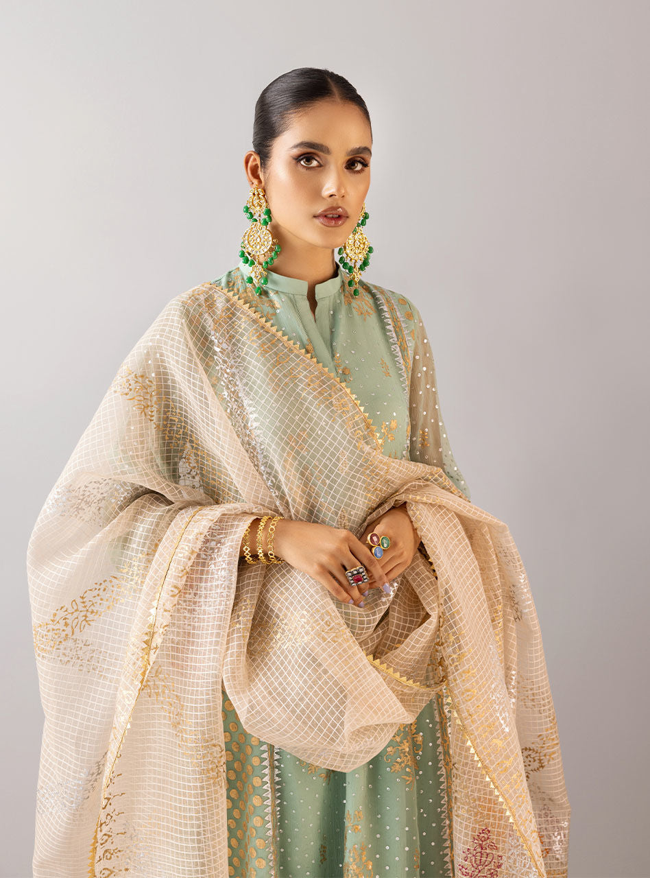 Zainab Chottani | Luxury Pret | MINT ORCHID by Zainab Chottani - Designer Dress - Type: Ladies Clothes - Available at Libayah - 100% Original