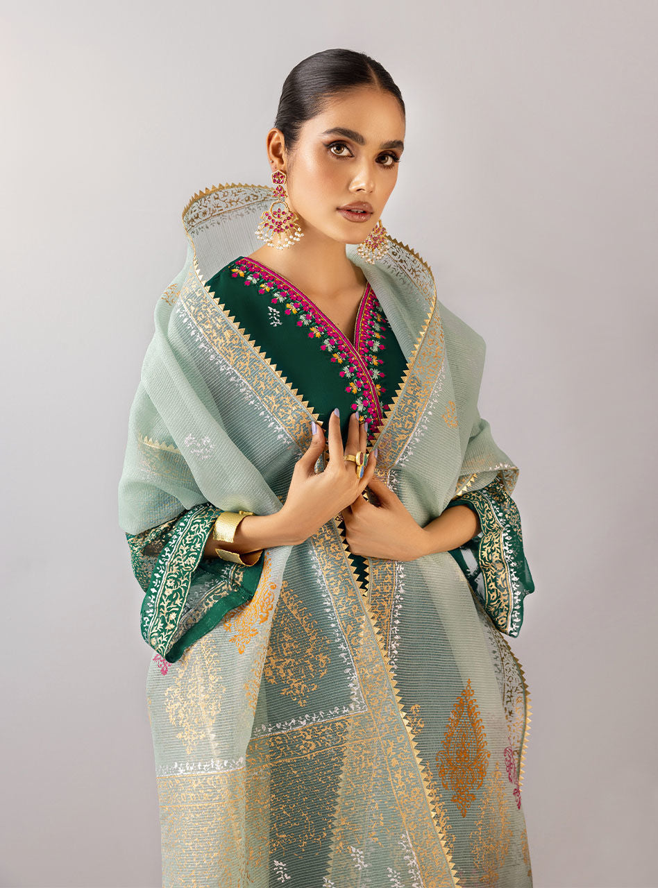 Zainab Chottani | Luxury Pret | ETHNIC MEADOW by Zainab Chottani - Designer Dress - Type: Ladies Clothes - Available at Libayah - 100% Original