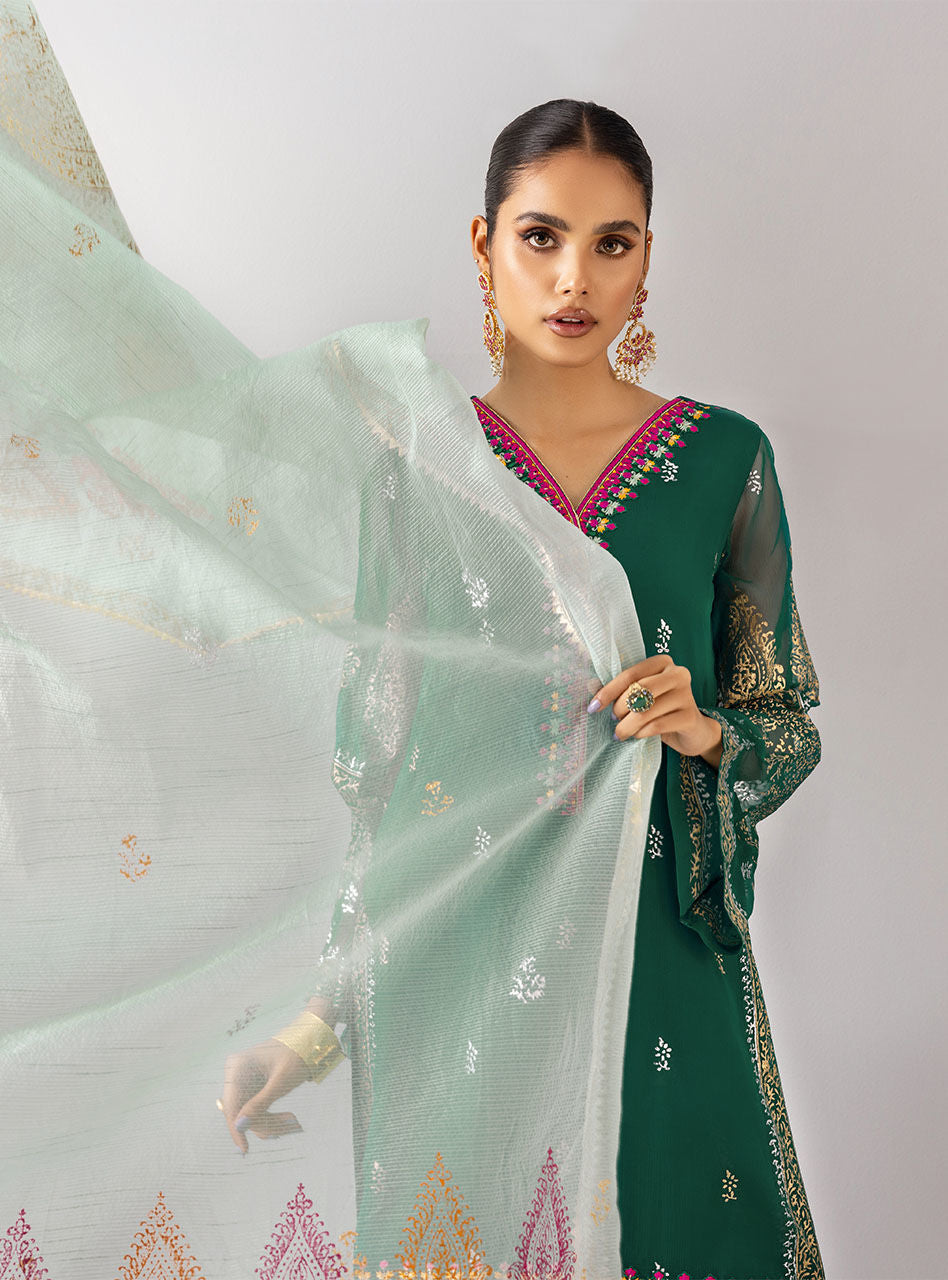 Zainab Chottani | Luxury Pret | ETHNIC MEADOW by Zainab Chottani - Designer Dress - Type: Ladies Clothes - Available at Libayah - 100% Original