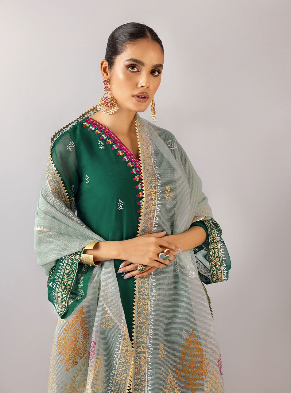 Zainab Chottani | Luxury Pret | ETHNIC MEADOW by Zainab Chottani - Designer Dress - Type: Ladies Clothes - Available at Libayah - 100% Original