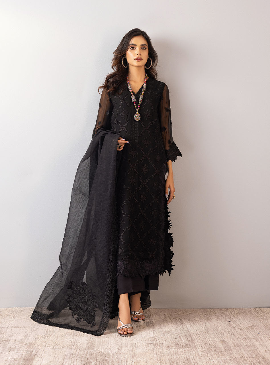 Zainab Chottani | Luxury Pret | JADE BLACK by Zainab Chottani - Designer Dress - Type: Ladies Clothes - Available at Libayah - 100% Original