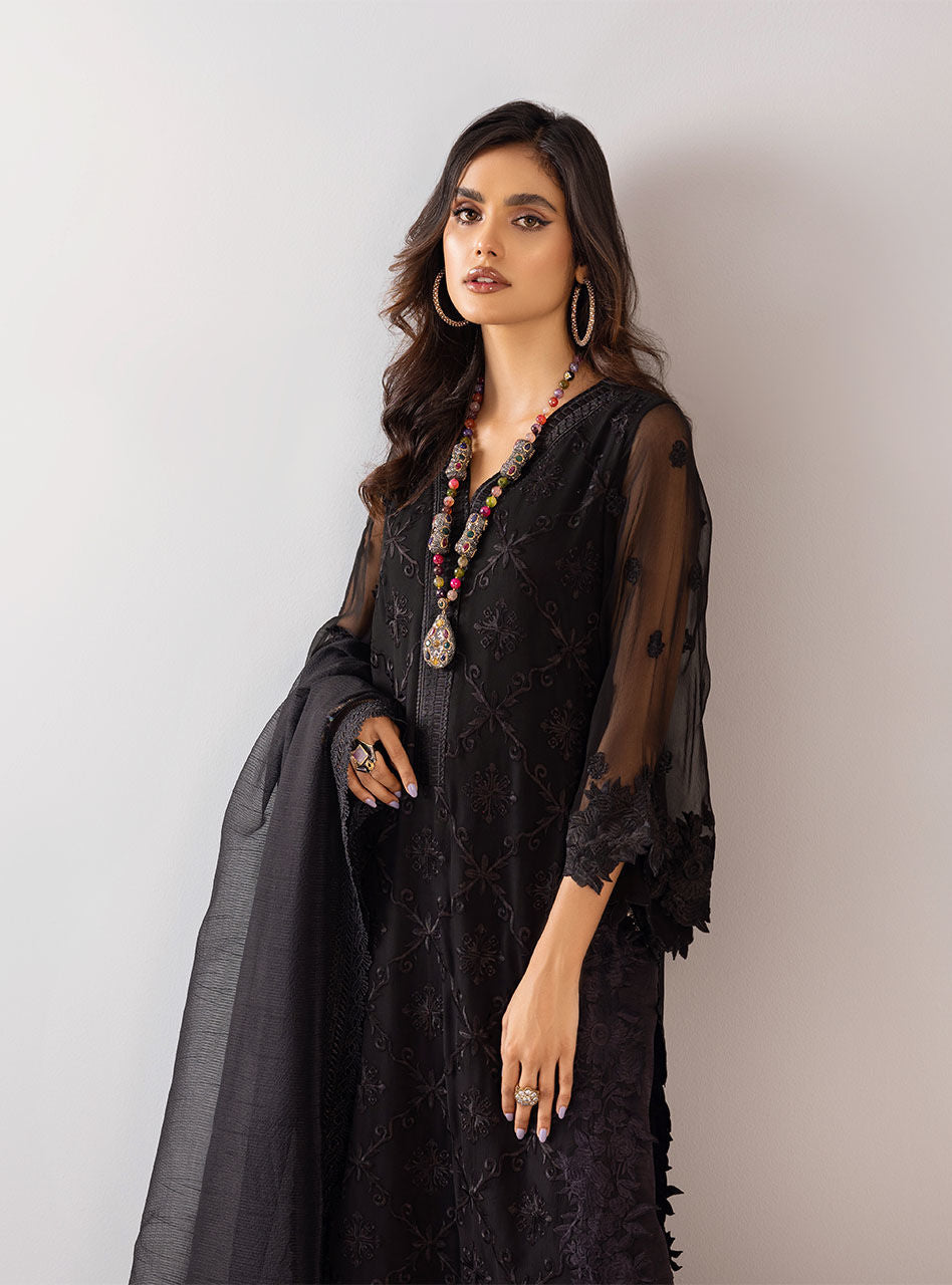 Zainab Chottani | Luxury Pret | JADE BLACK by Zainab Chottani - Designer Dress - Type: Ladies Clothes - Available at Libayah - 100% Original