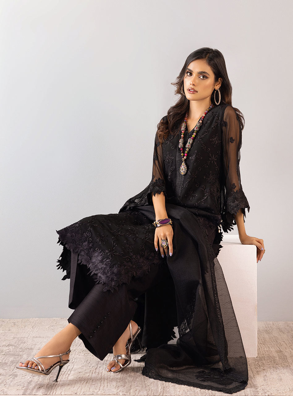 Zainab Chottani | Luxury Pret | JADE BLACK by Zainab Chottani - Designer Dress - Type: Ladies Clothes - Available at Libayah - 100% Original