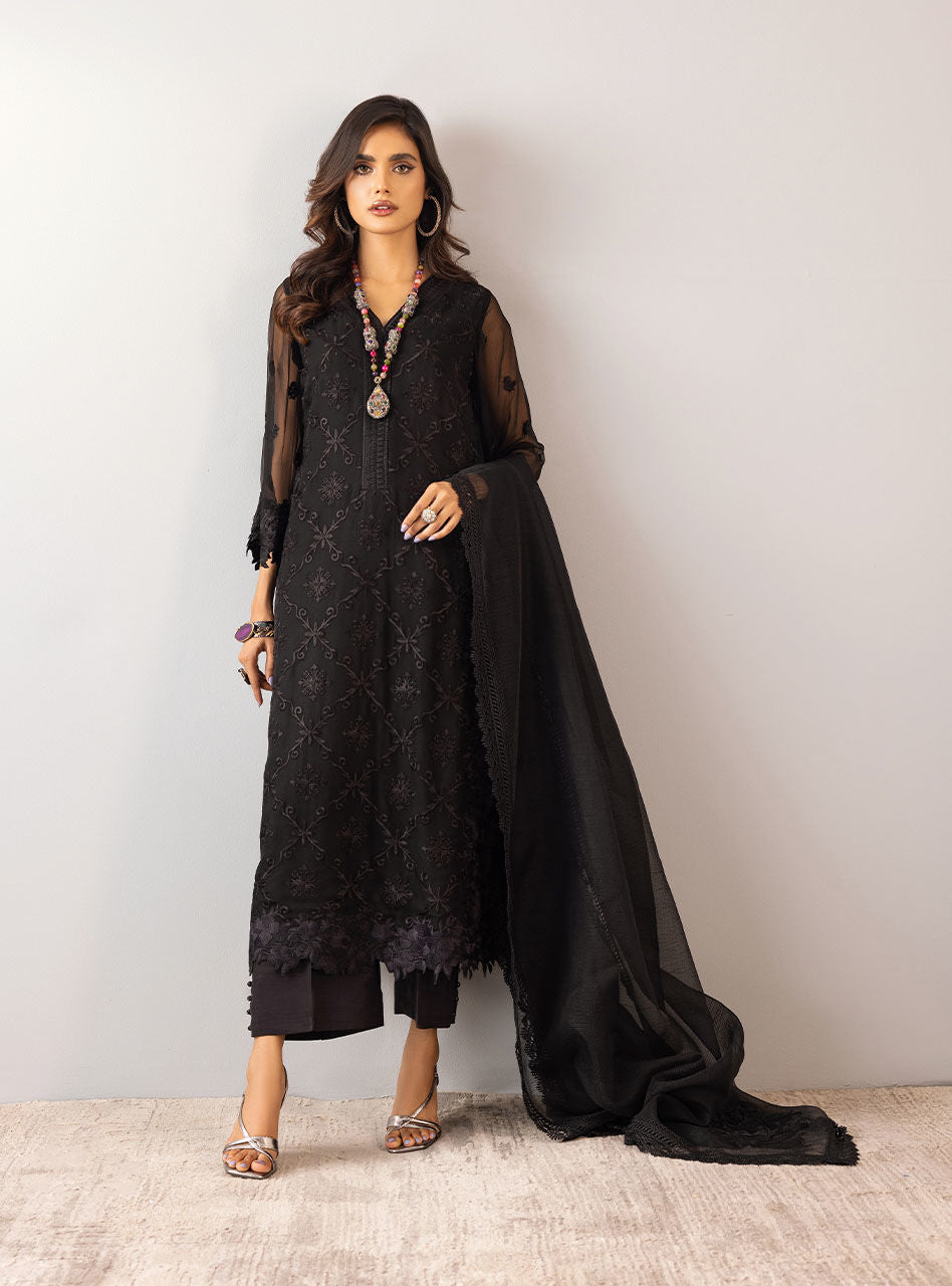 Zainab Chottani | Luxury Pret | JADE BLACK by Zainab Chottani - Designer Dress - Type: Ladies Clothes - Available at Libayah - 100% Original