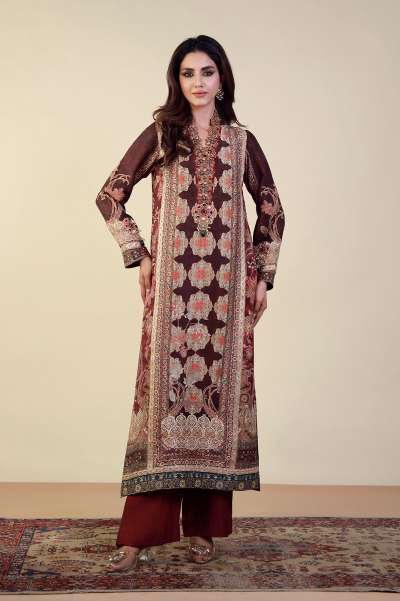 Shamaeel Ansari | Festive Edit | EE-06 by Shamaeel Ansari - Designer Dress  - Type : Ladies Clothes - Available at Libayah - 100% Original 