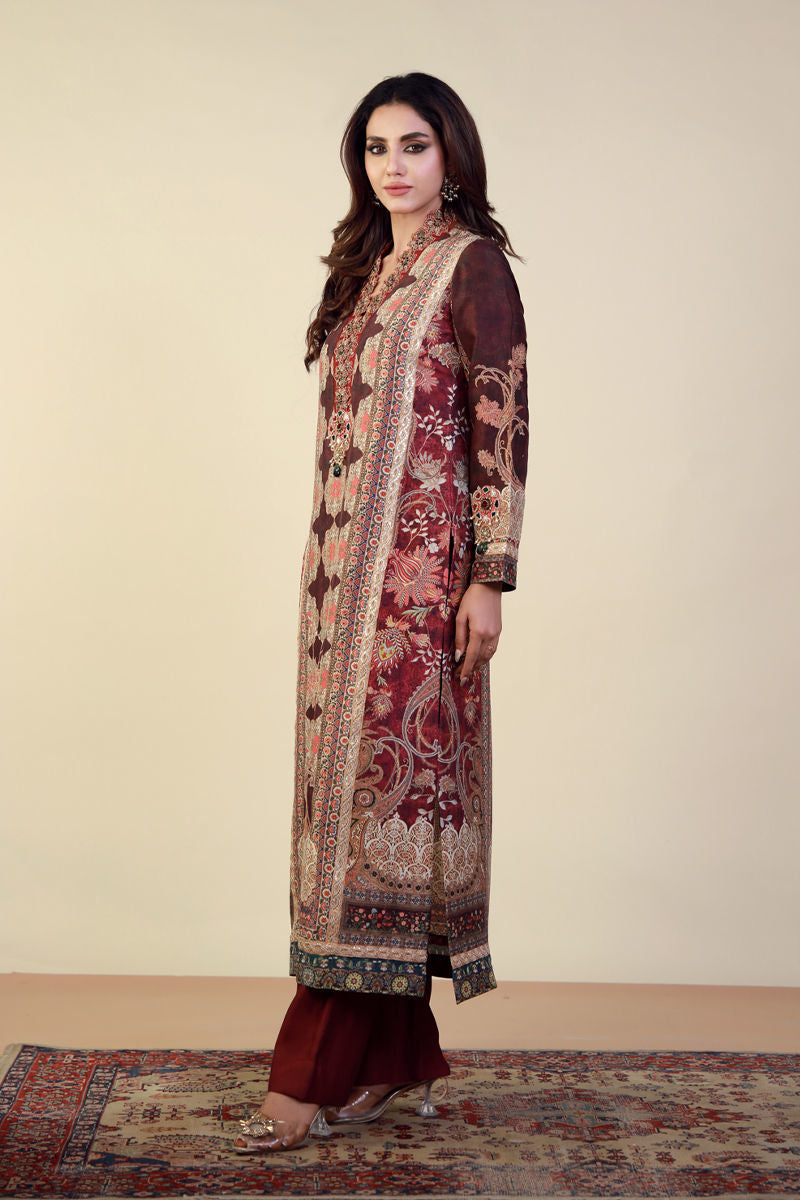 Shamaeel Ansari | Festive Edit | EE-06 by Shamaeel Ansari - Designer Dress  - Type : Ladies Clothes - Available at Libayah - 100% Original 