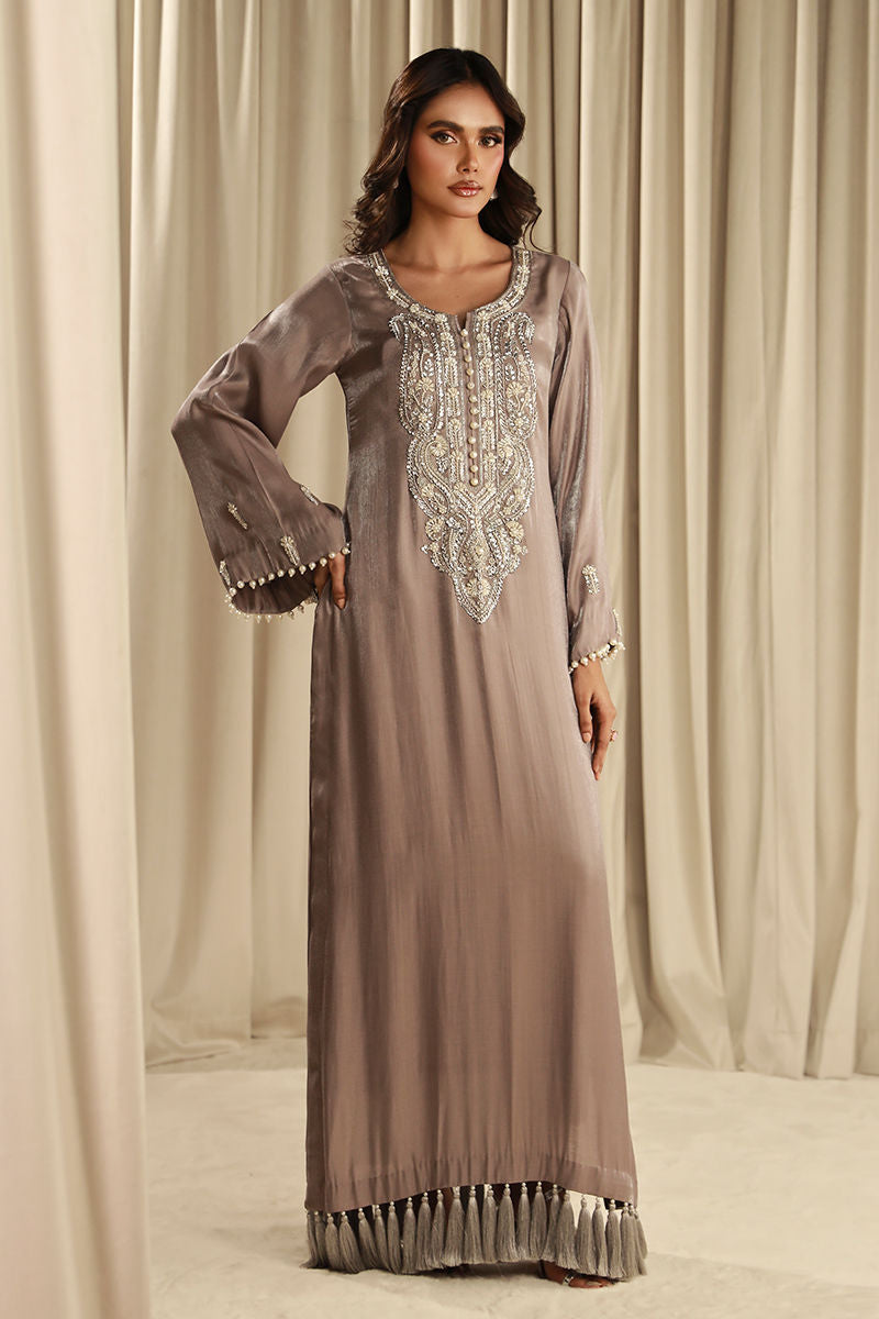 Fatima Khan | Sahar Luxe | CELESTIAL PEARL by Fatima Khan - Designer Dress - Type: Ladies Clothes - Available at Libayah - 100% Original