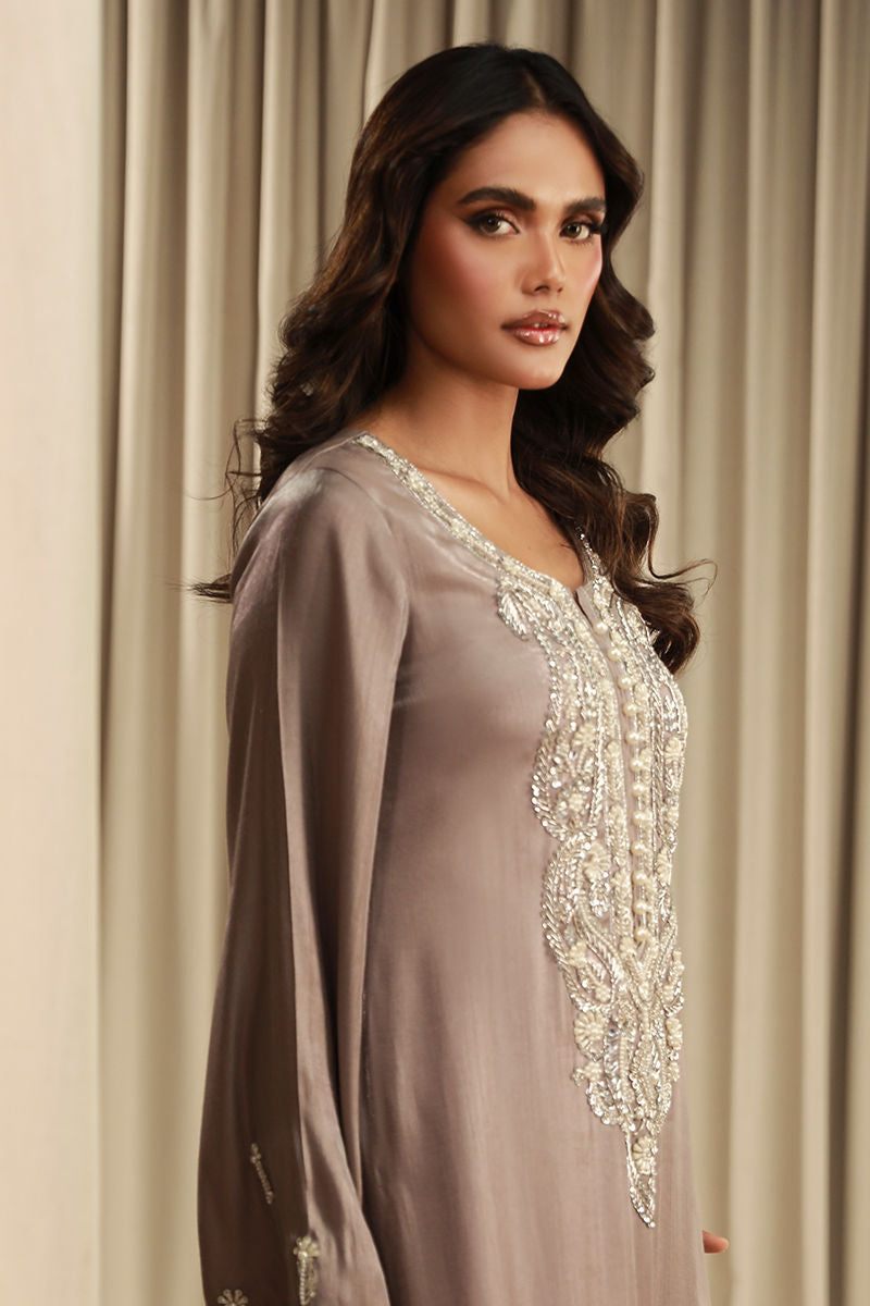 Fatima Khan | Sahar Luxe | CELESTIAL PEARL by Fatima Khan - Designer Dress - Type: Ladies Clothes - Available at Libayah - 100% Original